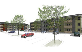 Artistic rendering of Junegrass Place