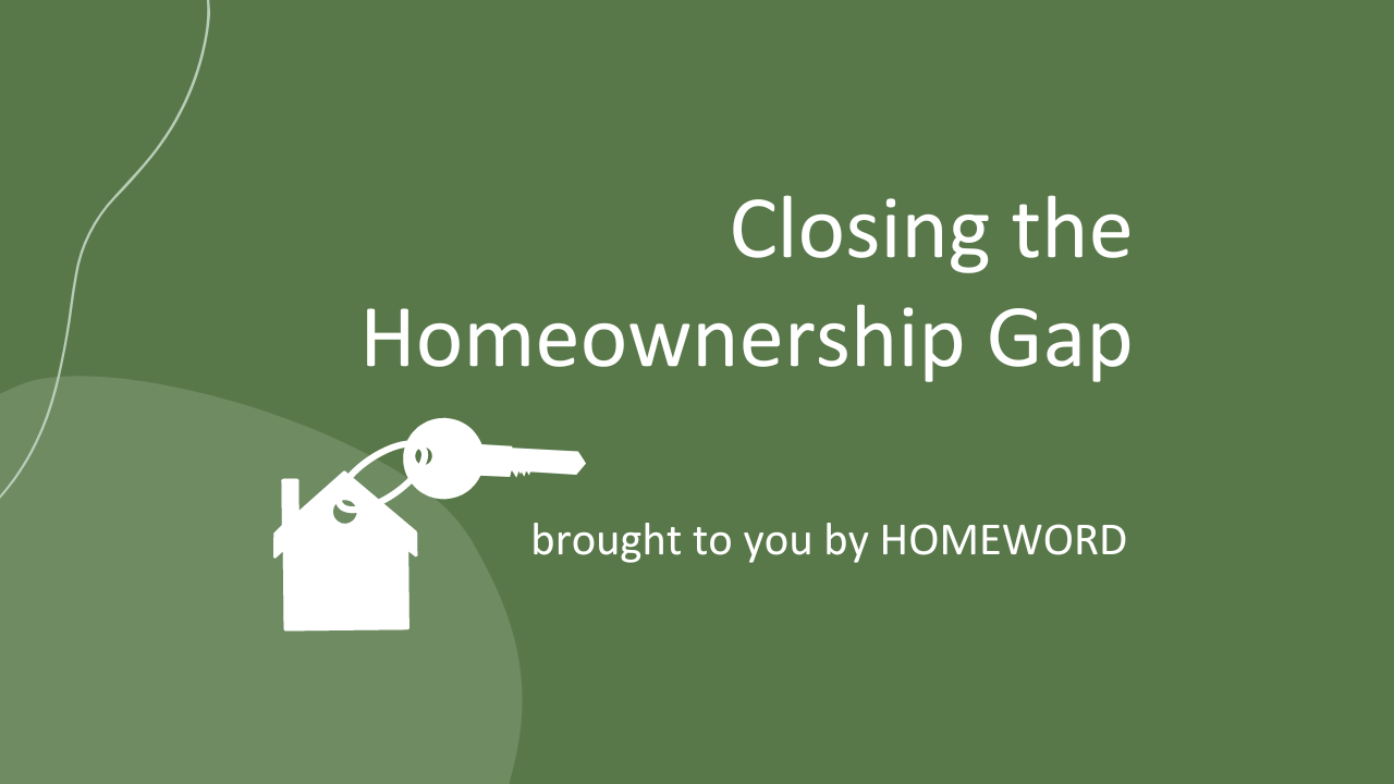 Thumbnail with title "Closing the Homeownership Gap"