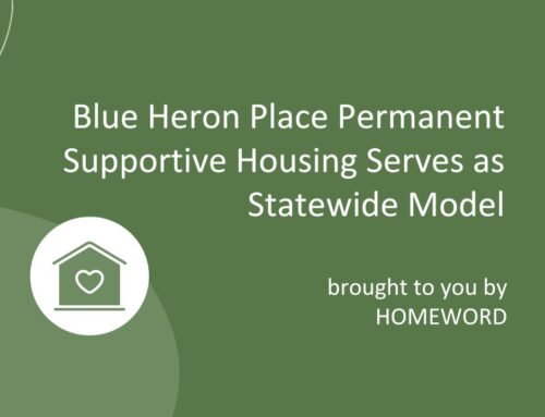 BLUE HERON PLACE PERMANENT SUPPORTIVE HOUSING SERVES AS STATEWIDE MODEL